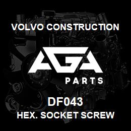 DF043 Volvo CE HEX. SOCKET SCREW | AGA Parts