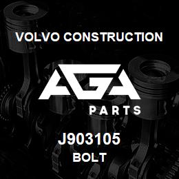J903105 Volvo CE BOLT | AGA Parts