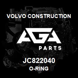 JC822040 Volvo CE O-RING | AGA Parts