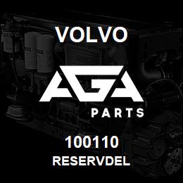 100110 Volvo RESERVDEL | AGA Parts