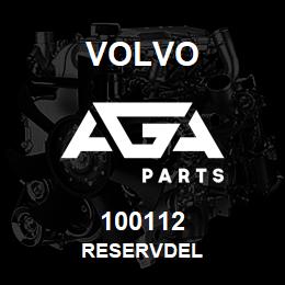 100112 Volvo RESERVDEL | AGA Parts