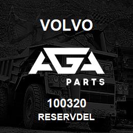 100320 Volvo RESERVDEL | AGA Parts