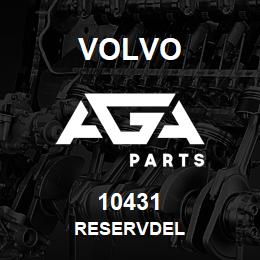 10431 Volvo RESERVDEL | AGA Parts