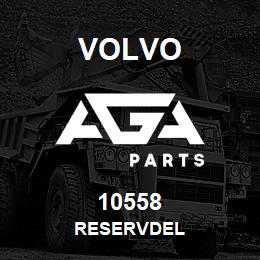 10558 Volvo RESERVDEL | AGA Parts