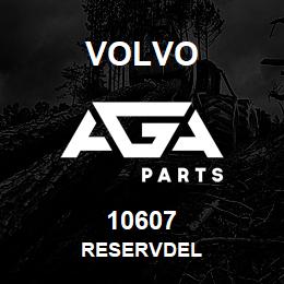 10607 Volvo RESERVDEL | AGA Parts