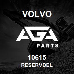 10615 Volvo RESERVDEL | AGA Parts