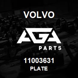 11003631 Volvo PLATE | AGA Parts
