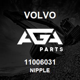 11006031 Volvo NIPPLE | AGA Parts