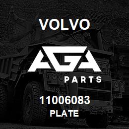 11006083 Volvo Plate | AGA Parts