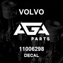 11006298 Volvo DECAL | AGA Parts