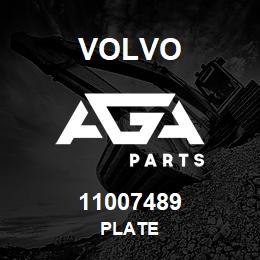 11007489 Volvo PLATE | AGA Parts