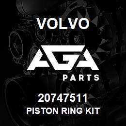 20747511 Volvo PISTON RING KIT | AGA Parts