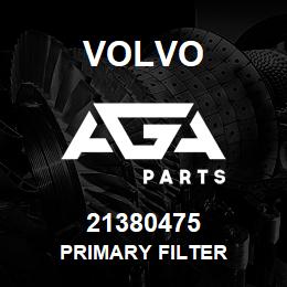 21380475 Volvo PRIMARY FILTER | AGA Parts