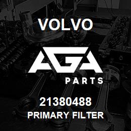 21380488 Volvo PRIMARY FILTER | AGA Parts