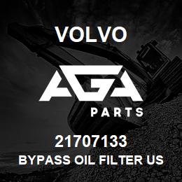 21707133 Volvo BYPASS OIL FILTER USE VOLVO PENTA ENGINE P/N 21707133 | AGA Parts
