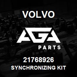 21768926 Volvo SYNCHRONIZING KIT | AGA Parts