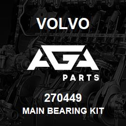 270449 Volvo MAIN BEARING KIT | AGA Parts