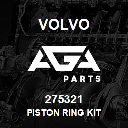 275321 Volvo PISTON RING KIT | AGA Parts