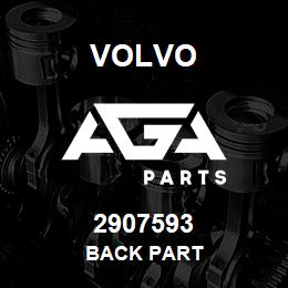 2907593 Volvo BACK PART | AGA Parts