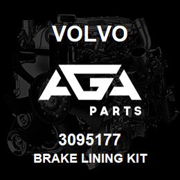 3095177 Volvo BRAKE LINING KIT | AGA Parts