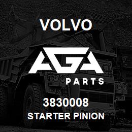 3830008 Volvo STARTER PINION | AGA Parts