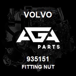 935151 Volvo FITTING NUT | AGA Parts