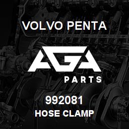 992081 Volvo HOSE CLAMP | AGA Parts