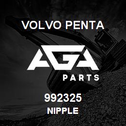 992325 Volvo NIPPLE | AGA Parts