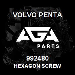 992480 Volvo HEXAGON SCREW | AGA Parts