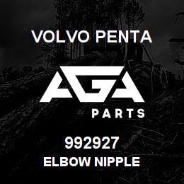 992927 Volvo ELBOW NIPPLE | AGA Parts