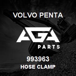 993963 Volvo HOSE CLAMP | AGA Parts