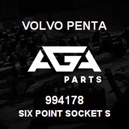 994178 Volvo SIX POINT SOCKET S | AGA Parts