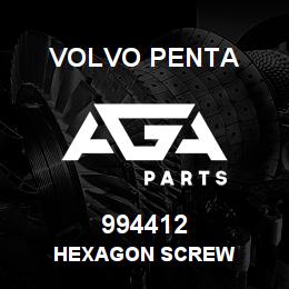 994412 Volvo HEXAGON SCREW | AGA Parts