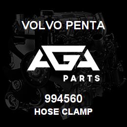 994560 Volvo HOSE CLAMP | AGA Parts