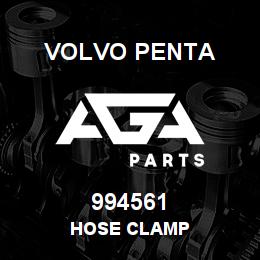 994561 Volvo HOSE CLAMP | AGA Parts