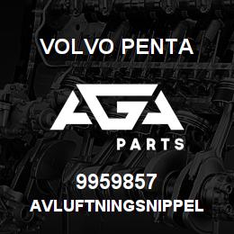 9959857 Volvo AVLUFTNINGSNIPPEL | AGA Parts