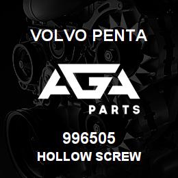 996505 Volvo HOLLOW SCREW | AGA Parts