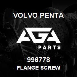 996778 Volvo FLANGE SCREW | AGA Parts