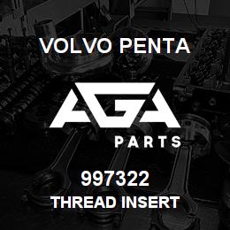 997322 Volvo THREAD INSERT | AGA Parts
