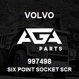 997498 Volvo SIX POINT SOCKET SCREW | AGA Parts