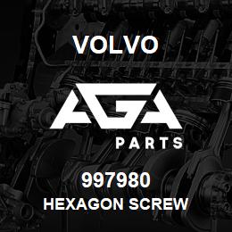 997980 Volvo HEXAGON SCREW | AGA Parts