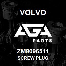 ZM8096511 Volvo Screw plug | AGA Parts