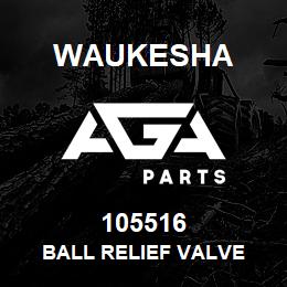 105516 Waukesha BALL RELIEF VALVE | AGA Parts