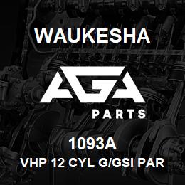 1093A Waukesha VHP 12 CYL G/GSI PARTS MANUAL | AGA Parts