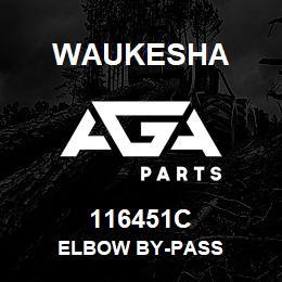 116451C Waukesha ELBOW BY-PASS | AGA Parts