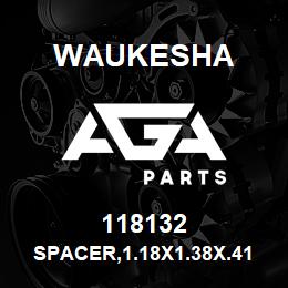 118132 Waukesha SPACER,1.18X1.38X.41 | AGA Parts
