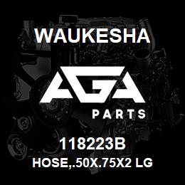 118223B Waukesha HOSE,.50X.75X2 LG | AGA Parts