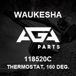118520C Waukesha THERMOSTAT, 160 DEG. F. | AGA Parts