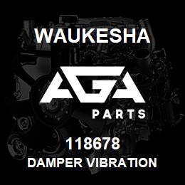 118678 Waukesha DAMPER VIBRATION | AGA Parts