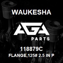 118879C Waukesha FLANGE,125# 2.5 IN PIPE | AGA Parts